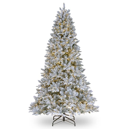 6.5ft. Pre-Lit Iceland Fir Artificial Christmas Tree, Dual Color&#xAE; LED Cosmic Lights&#xAE;